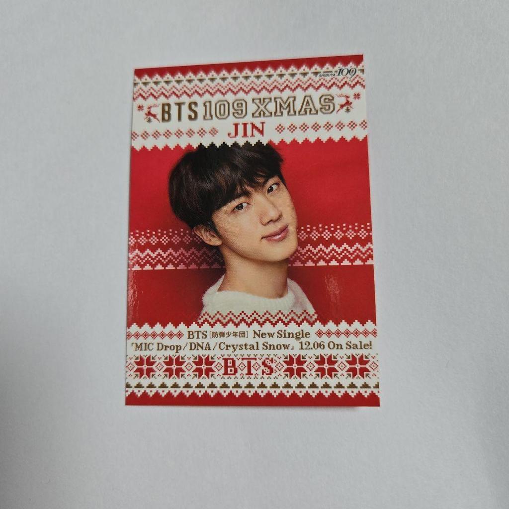 [USED] 109 X BTS Jin Trading Cards