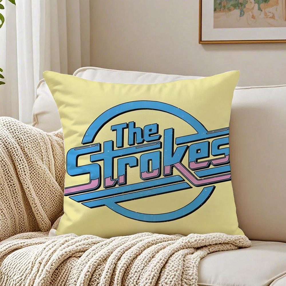 Music IndieRock The SStrokes Cushion Cover Pillowcase Antidustmite living Room Sofa Decor Cushion Room