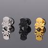 1 Piece Skull Stud Earrings Punk Rock For Women Men High Quality Stainless Steel Hiphop Ear Jewelry Gifts