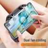 New Hot-Selling Six-Finger Mobile Game Controller with Fan Cooling & Gun Pressure Feature