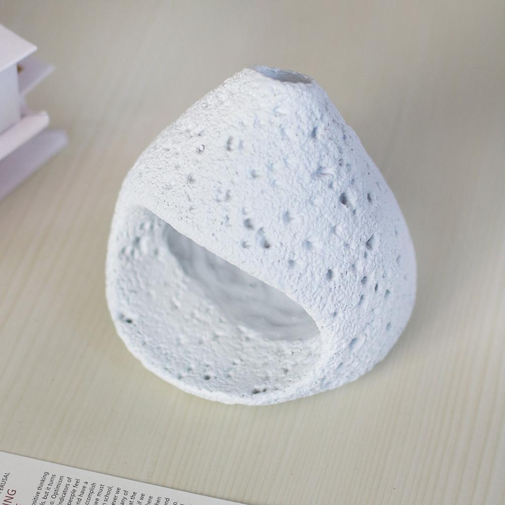 Palo Santo Fireplace Incense Burner Ceramic Aromatherapy Furnace for Meditation Sage & Lavender Purification Incense Holder