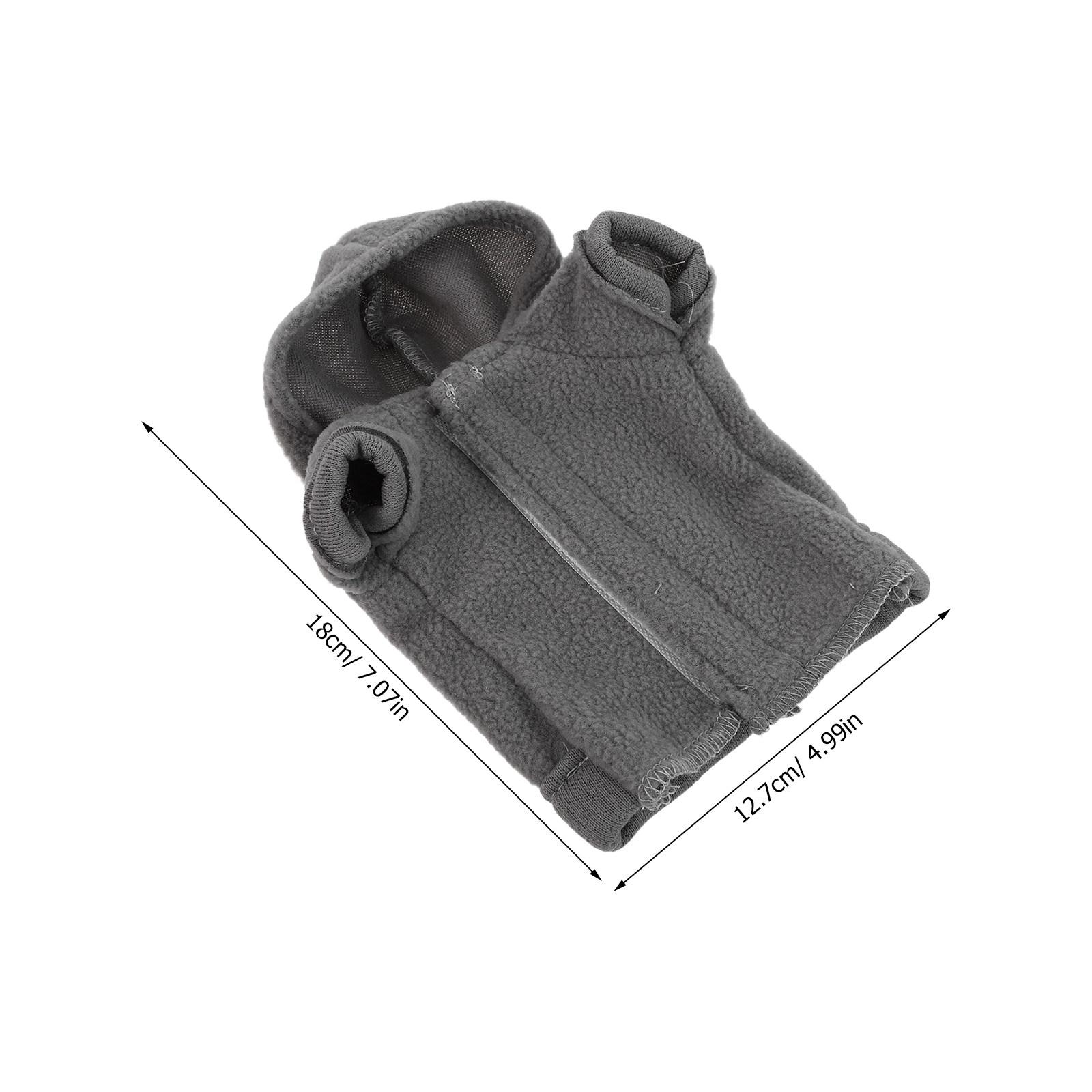 

Bearded Dragon Hoodie Soft Cotton Lightweight Reptile Apparel for Pet Lizard Comfortable Funny Costume Accessory Daily Wear сірий