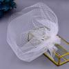 Double Layer Tulle Wedding Veil Adjustable Comb Lightweight Bridal Face Cover For Dresses