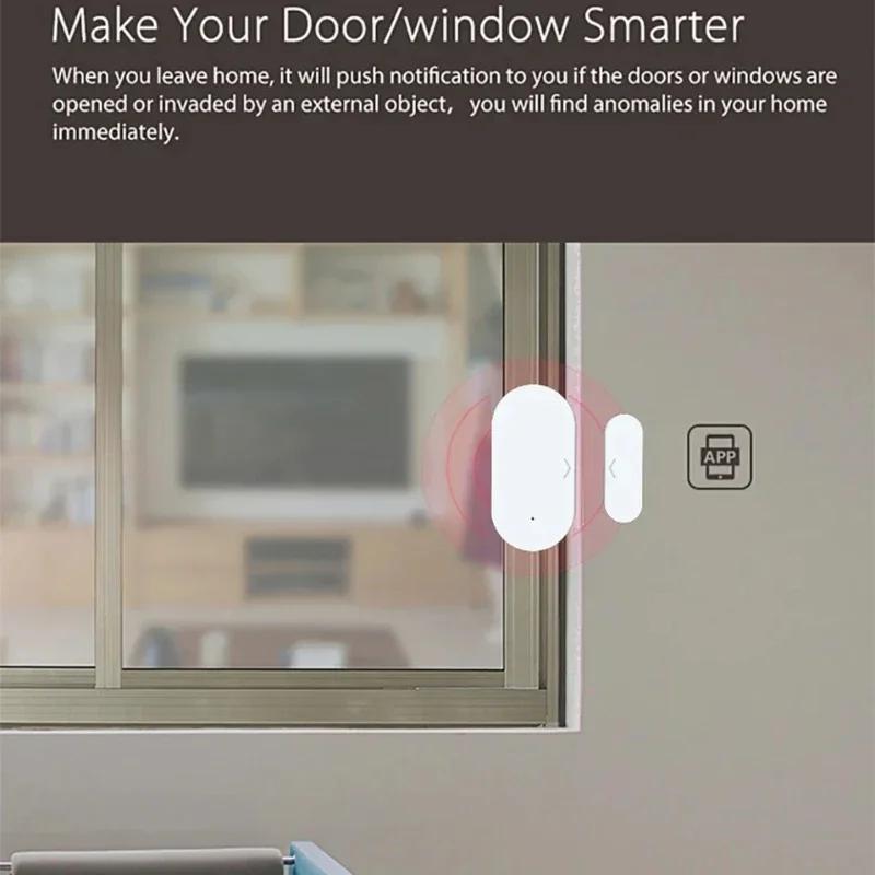 Door Sensor Window Sensor Home security For Smart Home Smart Life APP  Compatible with Alexa Google Assistant