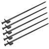 5Pcs Tents Stakes Durable Metal Easy Penetration Corrosion Resistant Widely Used Ground Stakes for Tent Canopy 40cm