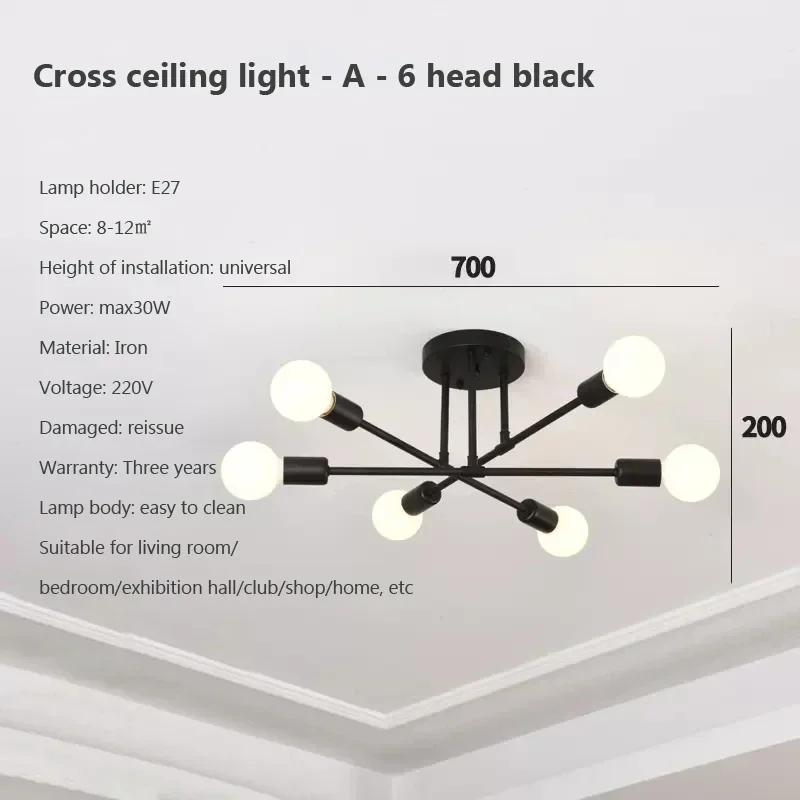 Candelabru LED modern Plafoniere minimaliste pentru sufragerie Lămpi pentru dormitor Decor pentru interior Corpuri de iluminat pentru interior Lustru