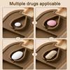 Pill Case Compact Size Storage Box Food Grade PP 1 Pc