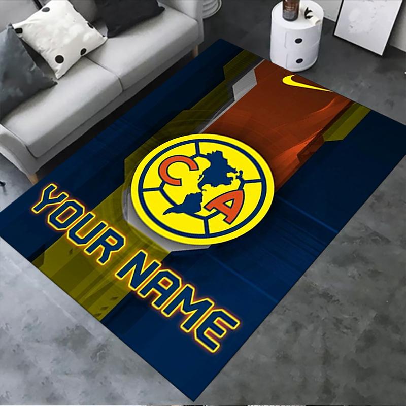 Custom Name Club America Carpet Rug for Living Room Bedroom Home Sofa Decoration,Kids play Non-slip Floor Mat