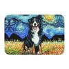 Custom Starry Night Dachshund Dog Doormat Anti-Slip Entrance Kitchen Bathroom Floor Door Mats Bedroom Balcony Carpet Rug