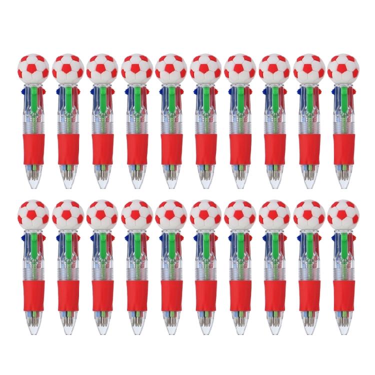 Ballpoint Pen for School Students, 4 Colors in One Retractable Rainbow Pen Multicolor Ballpoint Pen for Class Office