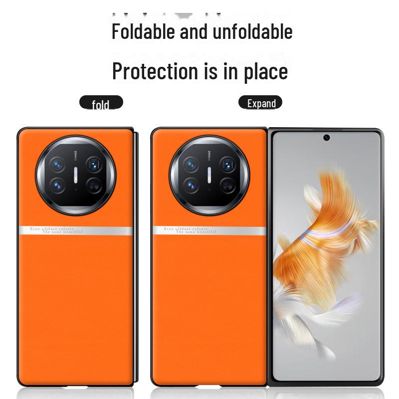 Huawei Mate X3 Liquid Leather Protective Case - Anti-Fall & Anti-Fouling - One Piece - Ships Worldwide