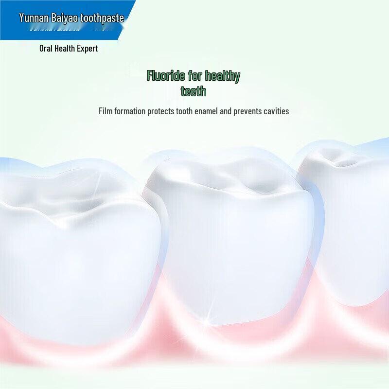 Yunnan Baiyao Milde Fluorid-Mundspülung, Gurkengeschmack