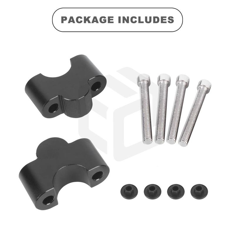 For Triumph Bonneville Bobber T100 25MM Motorcycle Handlebar Riser Handle Heightening Clamp Mount For Rocket III Accessories