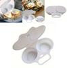 Plastic Microwave Egg Steamer And Frying Box Set For Modern Minimalist Style Kitchen Cooking