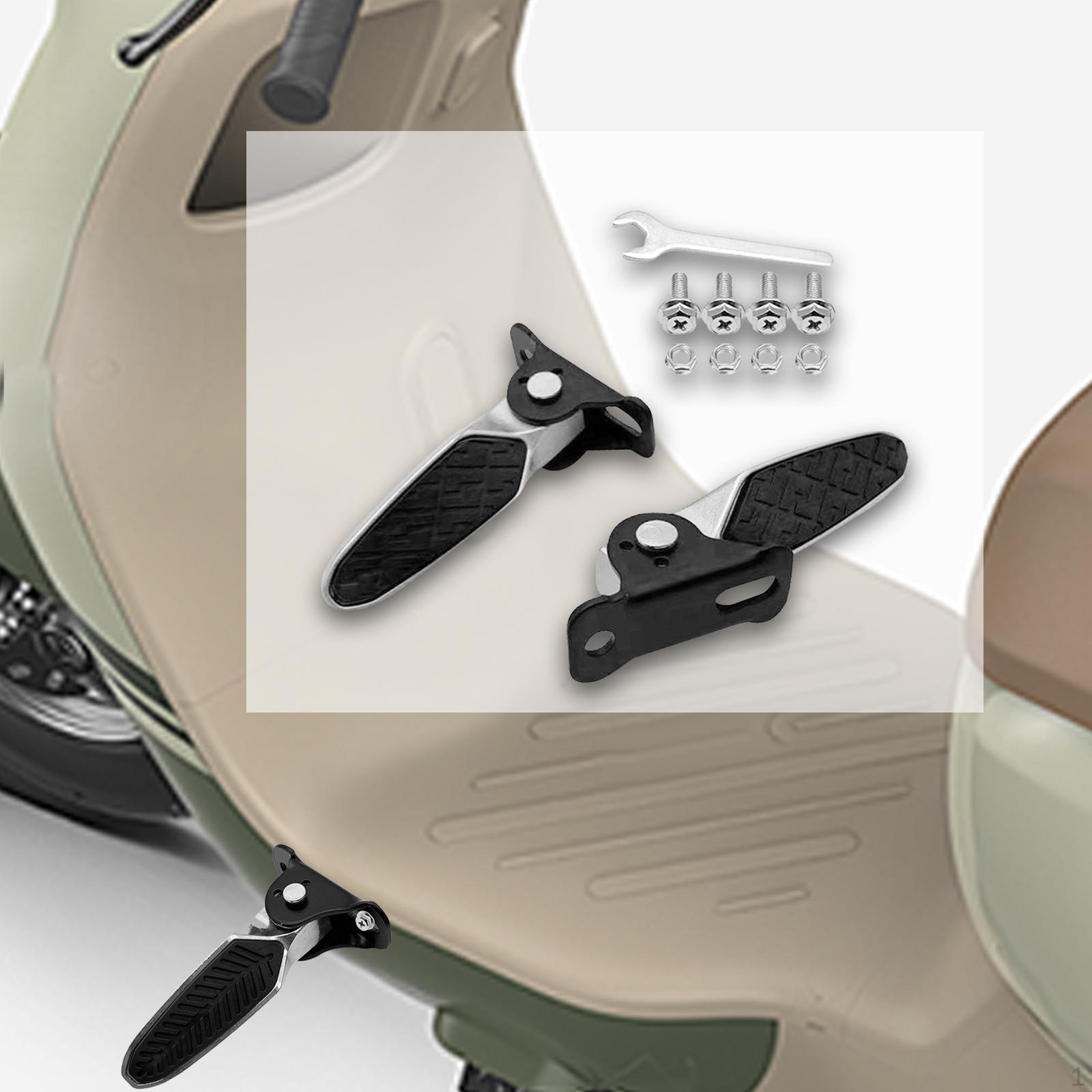 

Folding Foot Pegs, Versatile Accessories for Easy Use Wide