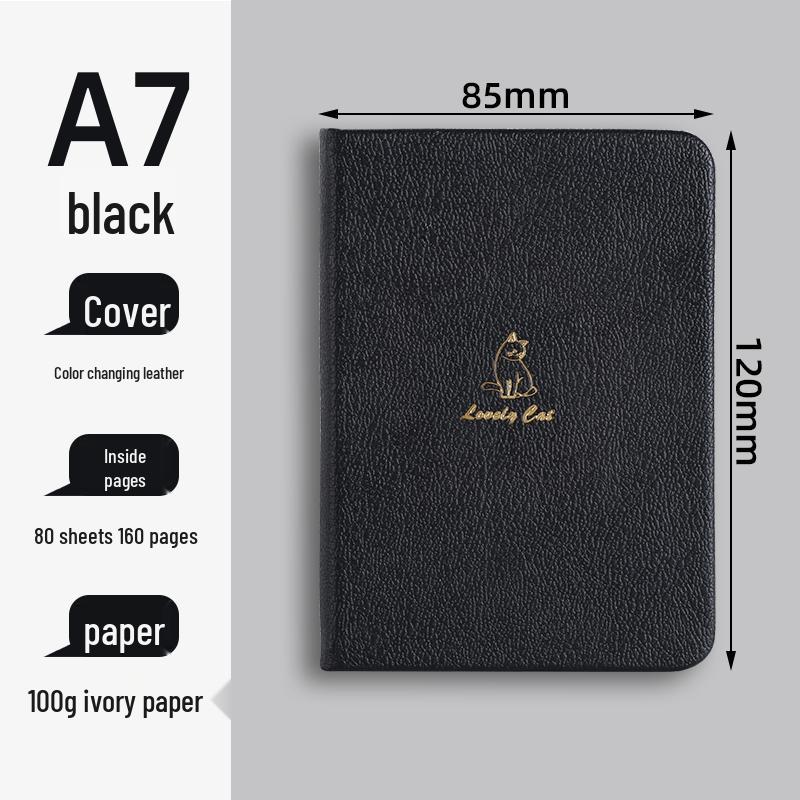 A7 Mini Pocket Notebook - Portable and Handy for Students