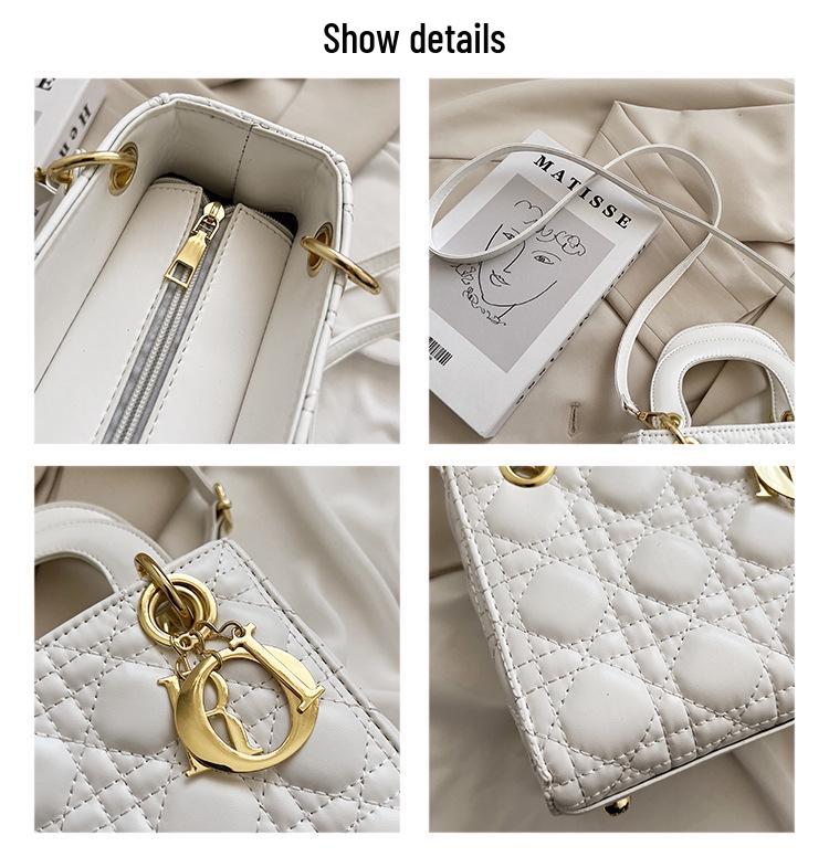 2025 Quilted Diamond Lady Bag: Stylish, Versatile Handbag for Work & Commute