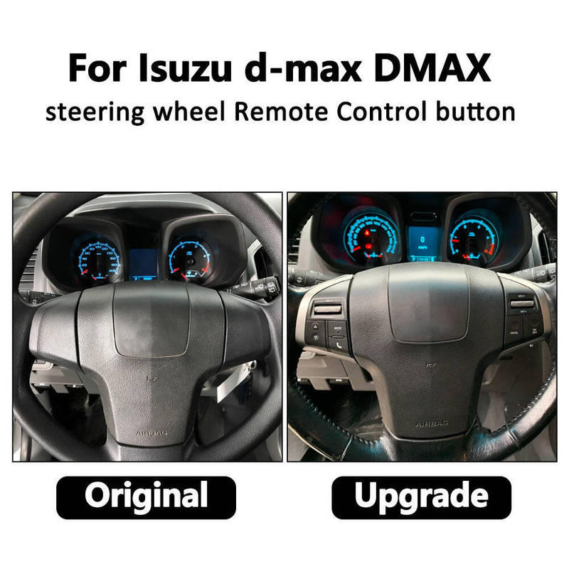 Audio Screen Steering Wheel Button Cruise Speed Control Switch For ISUZU Chevy DMAX 2019 2018 2015 MUX Accessories