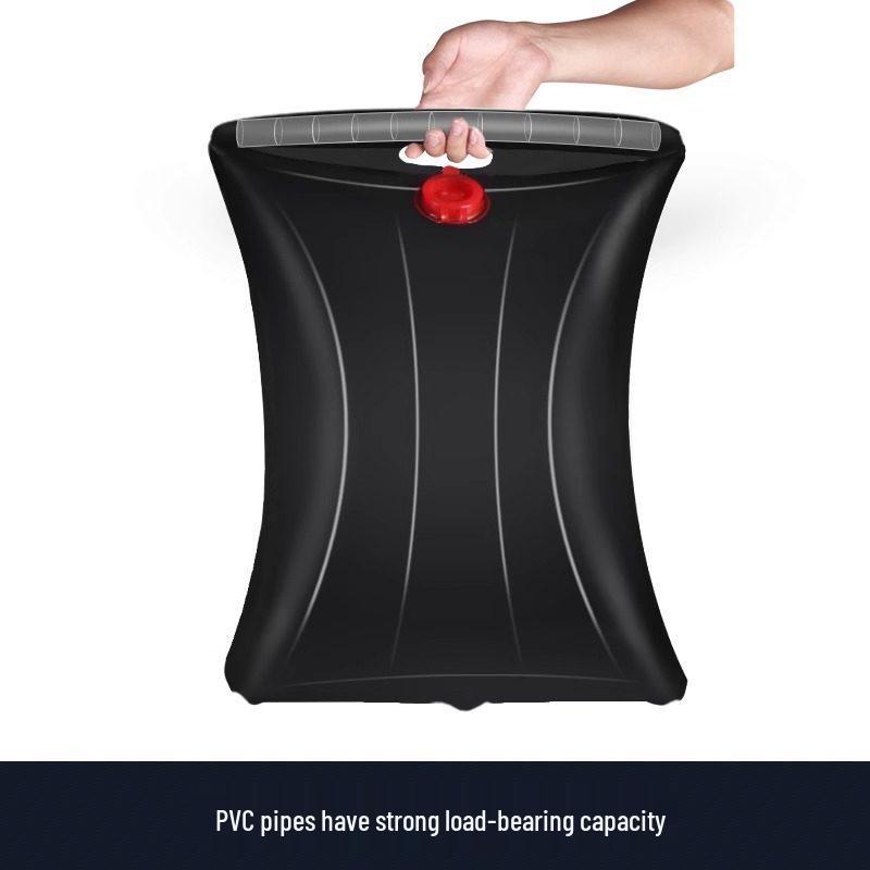 Portable Solar-Heated Outdoor Shower Bag - 20L Foldable Water Storage for Camping