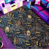 Batman Print Rug, Washable Floor Carpet, For Entryway Dorm Laundry Room Office Study, Home Decor Birthday Christmas Gift