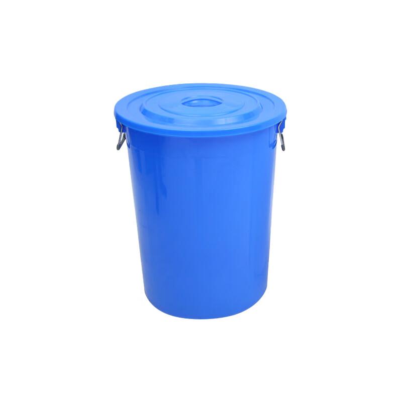 HuaHao Heavy-Duty Blue Round Plastic Utility Bucket