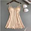 Sex Underwear Sexy Women's Summer Suspender Chest Pad Lace Large Size Women's Home Dress