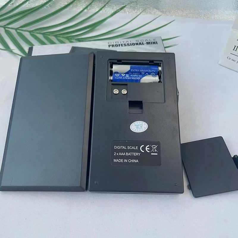 Mini bilancia elettronica in acciaio inossidabile per gioielli Bilancia tascabile digitale Bilancia in grammi d'oro Bilancia tascabile portatile