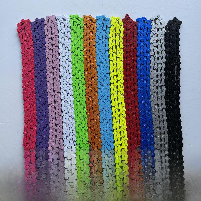 94-Link Single Speed & Road Bike Chain - Dead Fly Color