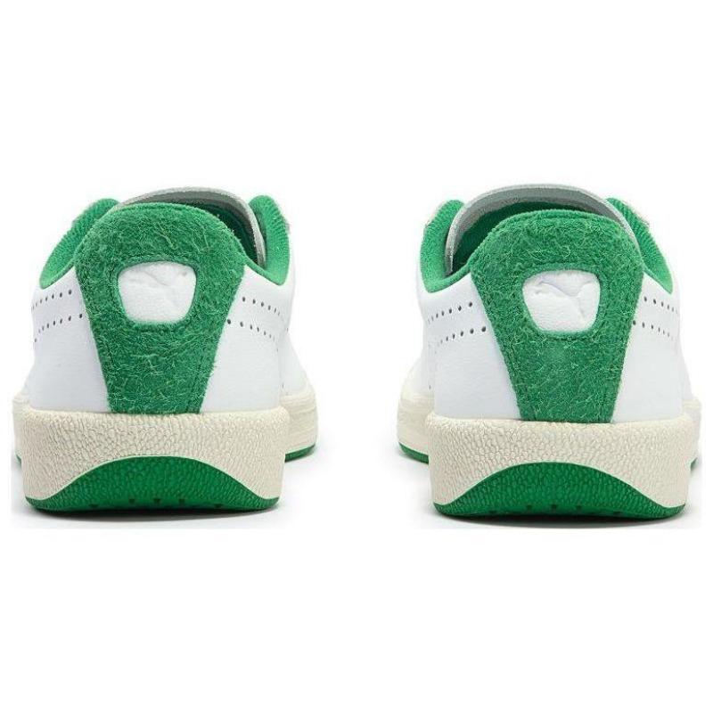 PUMA Star OG Unisex Versatile Comfortable Wear-resistant Low Top Skate Shoes White Green 393199-01