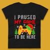 Gamer Christmas Womens T-Shirt Mens Tops Tees Unisex
