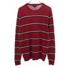 LACOSTE wool Long sleeve sweater M Bordeaux series knit Men's Used