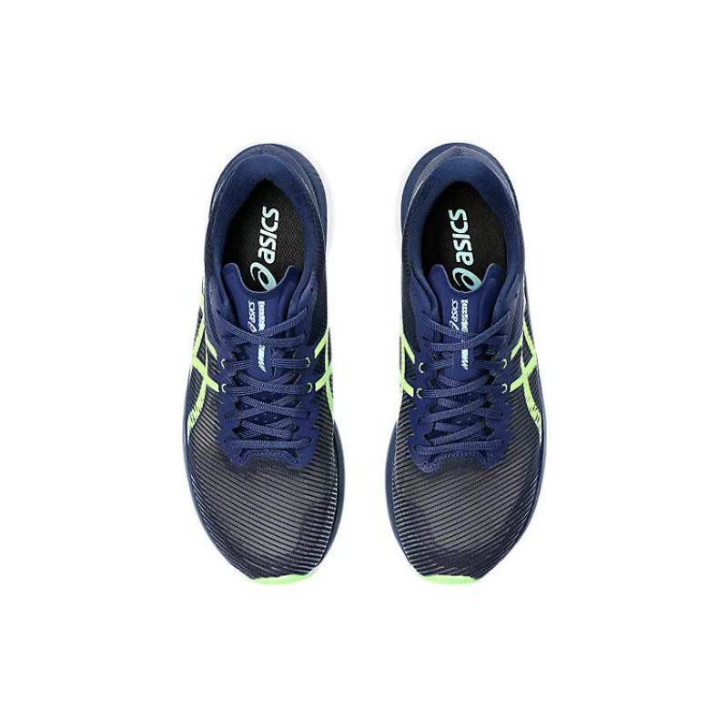 Asics Buty sportowe Magic Speed 3 Blue Expanse Illuminate Green 1011B703-401