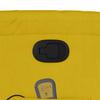 Recliner Chair with Lift Assistance Yellow Velvet