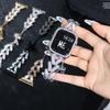 Curea de modă pentru Apple Watch pentru femei, Brățară de înlocuire reglabilă compatibilă cu Apple Watch 38-49mm Seria Ultra SE 1-11, Doar curea