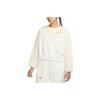 Nike Colorblock Casual Crewneck Long-Sleeve Pullover Sweatshirt for Women