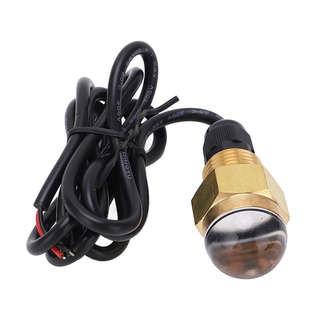 12V 12W Boat LED Underwater Light Brass NPT12 Marine Drain Plug Light for Yacht Accessory