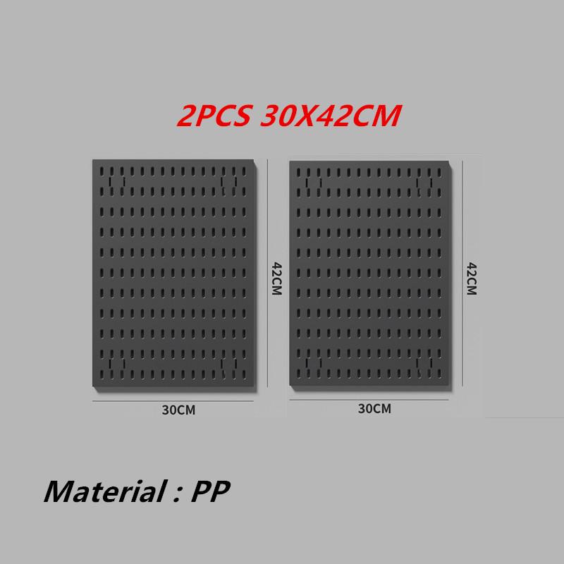 Punch-free Hole Board Vertical Desktop Wall Hanging Office Desk Storage Shelf Reading Room Desktop Kitchen Bathroom Storage Rack