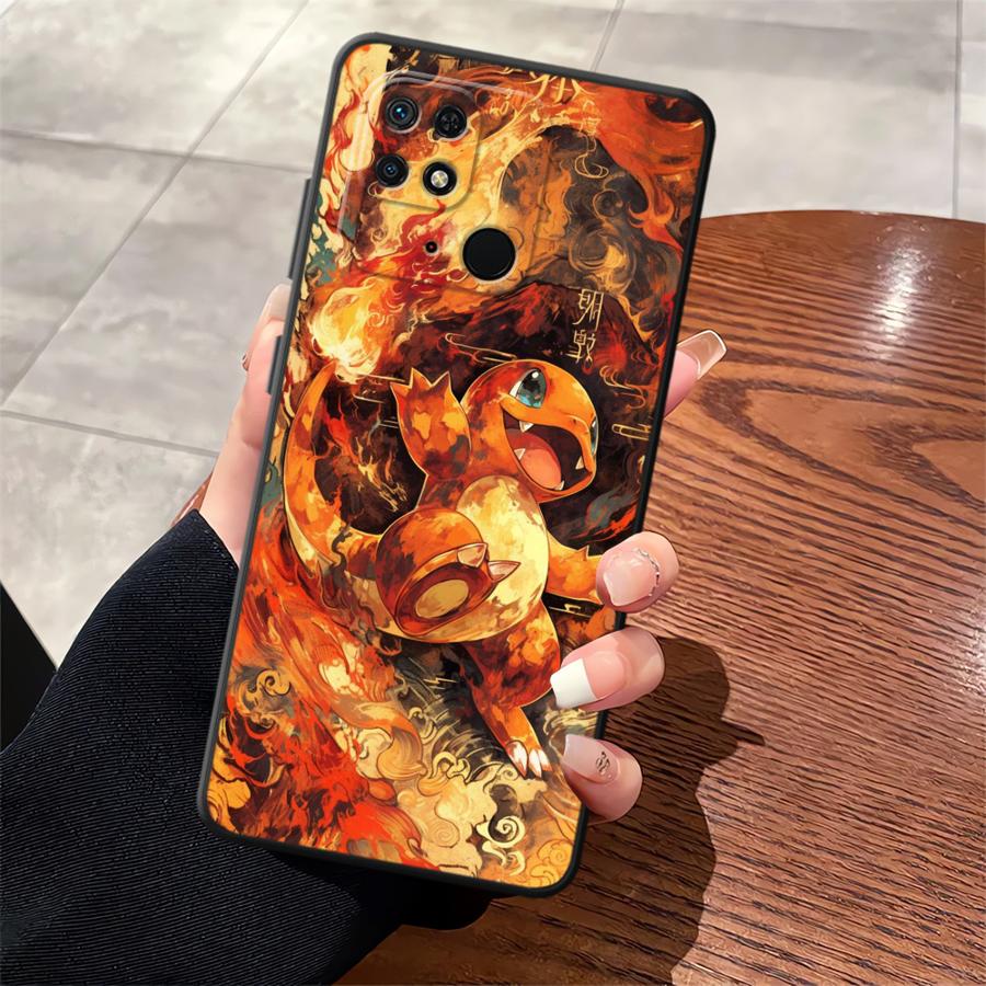 Funda Phone Cover Case for Xiaomi Redmi 14C A1 A2 Plus 12C 9 A3 10 K40 K80 Pro A5 A4 13C Cute Pikachu Pokemon