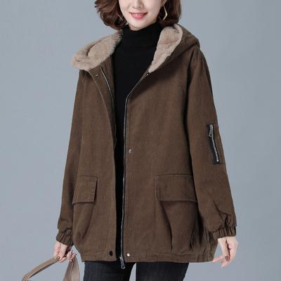 Women's Winter Plus Size Cotton Clothes Tide Cotton Jacket Thickened Padded Jacket