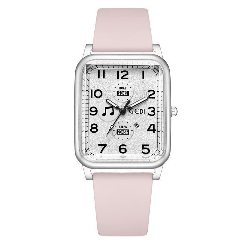 

Fashion Dopamine Women S Watch Candy Color High Value Student Watch Female Test Special Quartz Waterproof Watch
