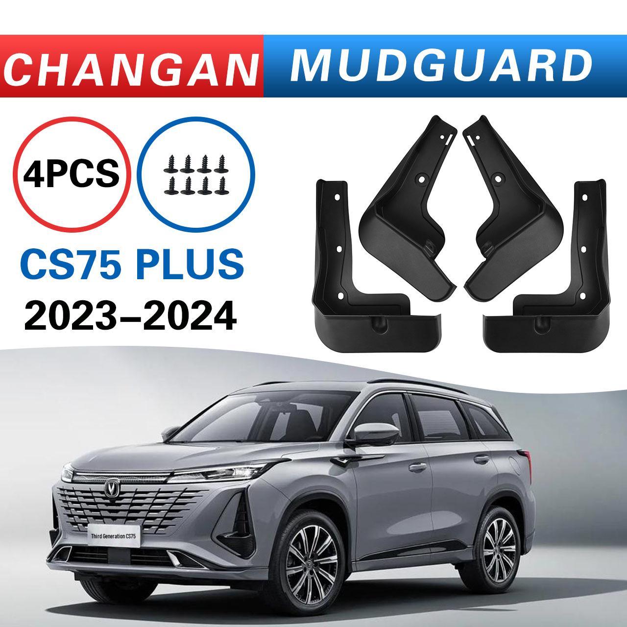 Mud Flaps for 2023 Changan CS75 PLUS 3rd Gen - Automotive Modified Parts