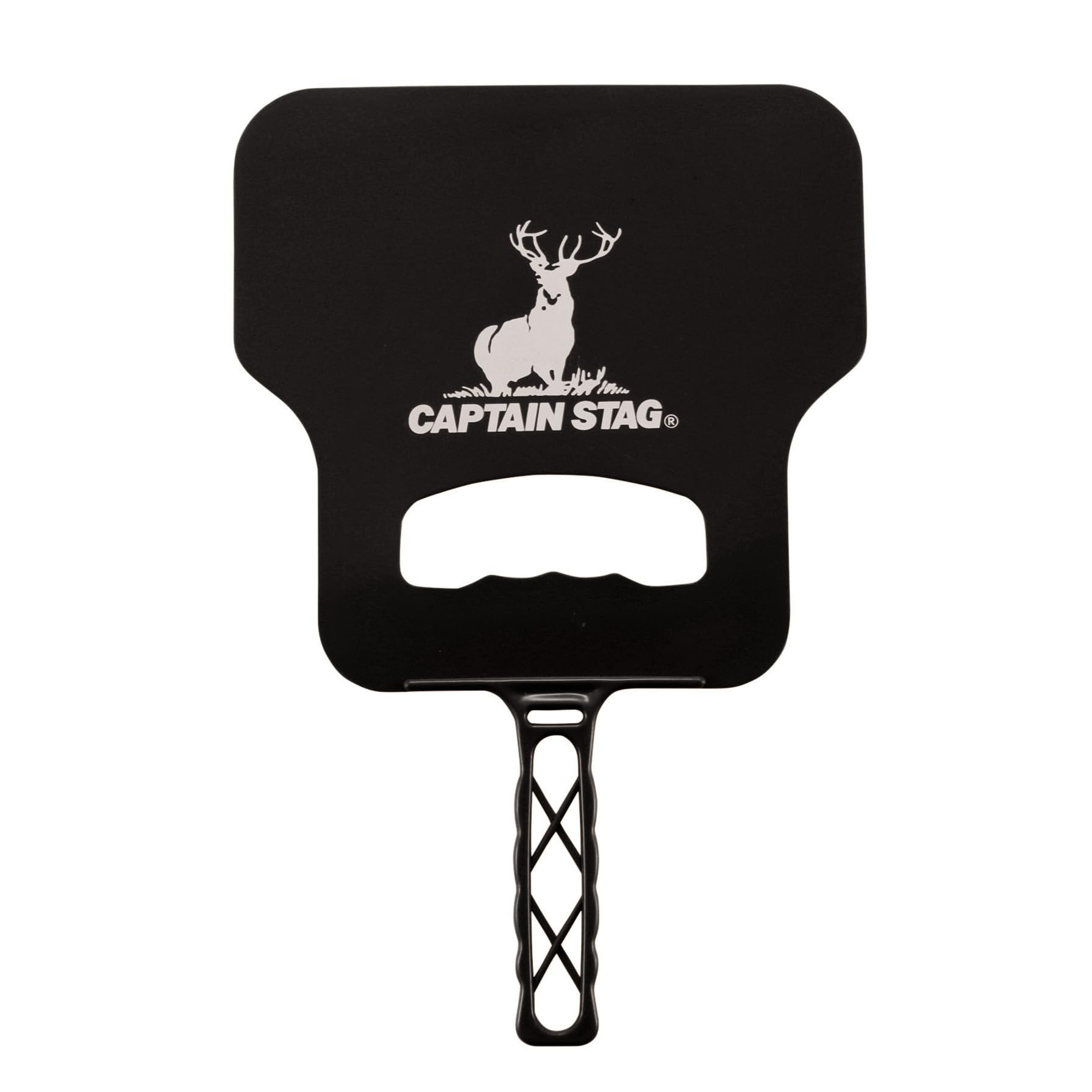 

Captain Stag Uchiwa Leisure Fan, PC, Black, UY-7111