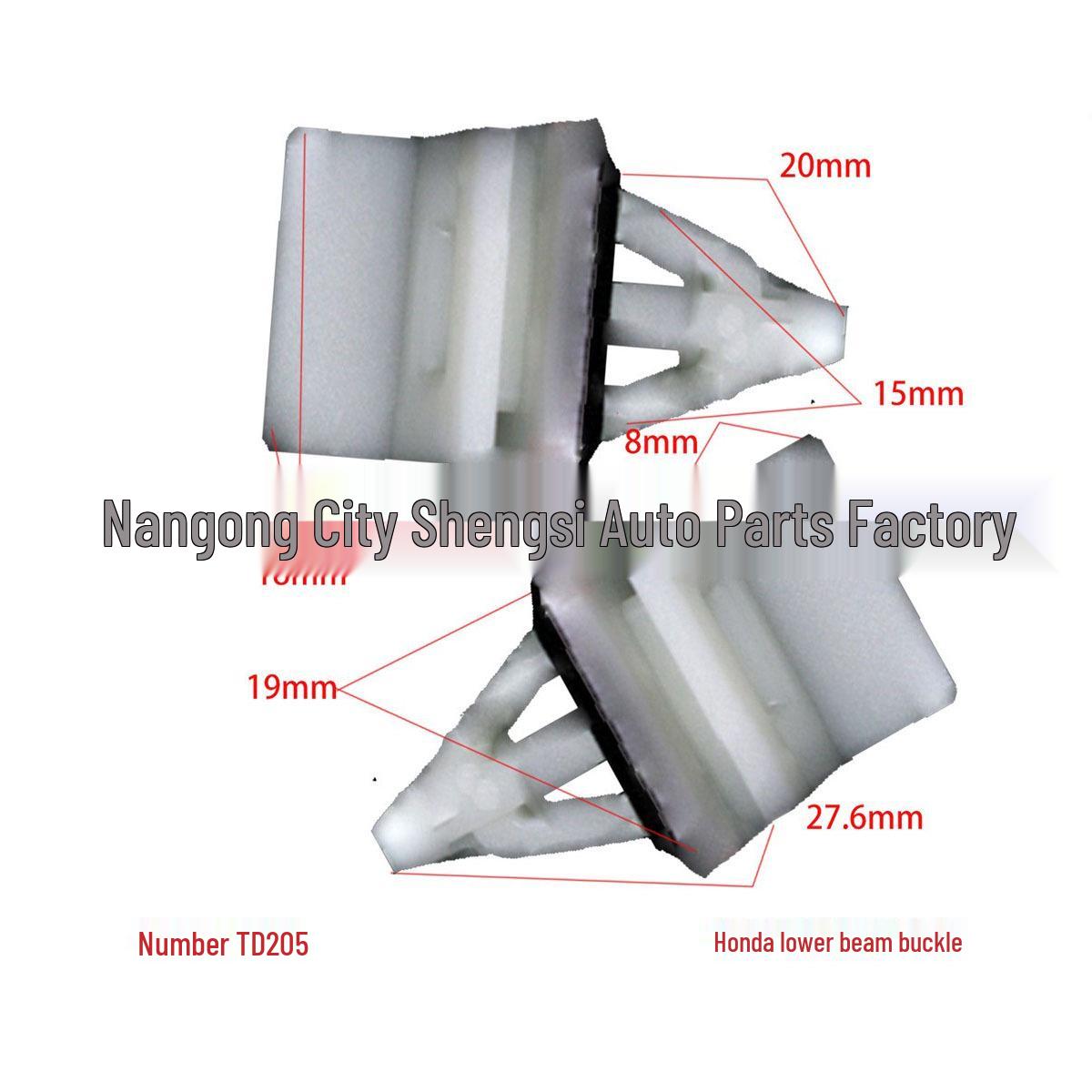 

BYD Honda Car Interior Door & Rocker Panel Clips & Guard Plate Installation Accessories 10000 pcs