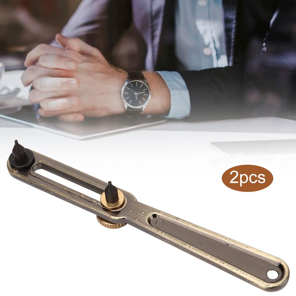 2pcs Watch Opener Two Feet Copper Watch Back Case Opener Repairing Tool