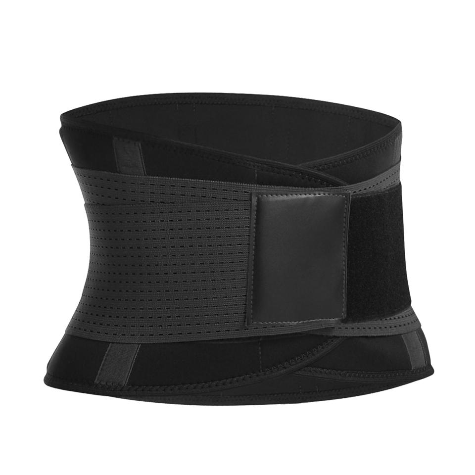 

Мужской и женский пояс-триммер для талии, поясничная поддержка, тренажер для фитнеса, тяжелой атлетики, регулируемый пояс для брюшного пресса и талии S