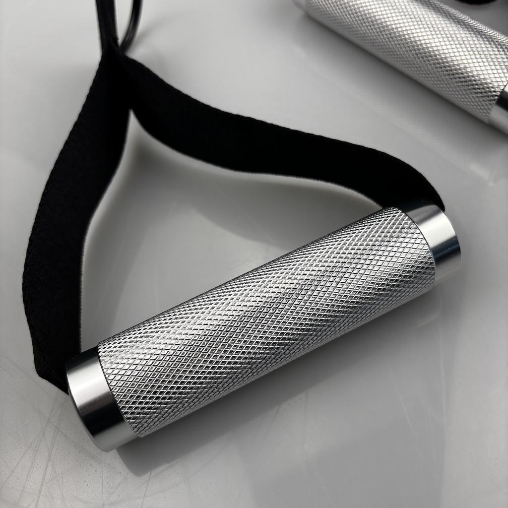 Oem Heavy Duty Comfortable Sturdy Exercise Handle Grips Attachment Aluminum Gym Handles For Cable Machine Resistance Bands