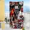 Eintracht Frankfurt Customize Your Name Beach Towel Super Soft Absorbent Ideal For Travel Outdoor Swim Pool Yoga Surf Camping Hiking Gym Gift Holiday