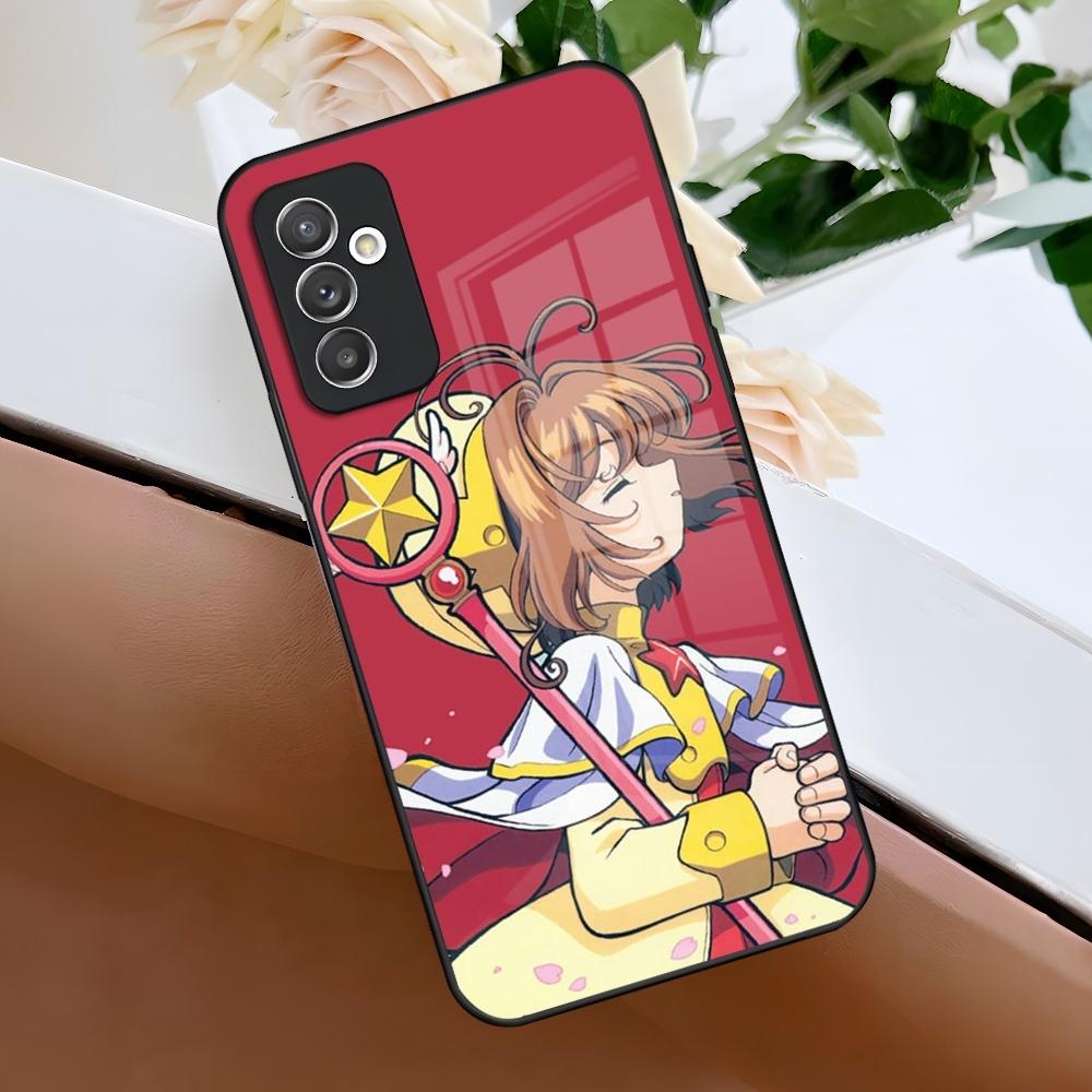 Anime Card Captor Sakuras Phone Case for Samsung A15 A25 A35 A55 A14 A24 A34 A54 A13 A23 A33 A53 A12 A22 A32 A52 A11 A05 Cover