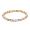 Unisex Hip-Hop 4mm Zircon Tennis Bracelet - European & American Trend