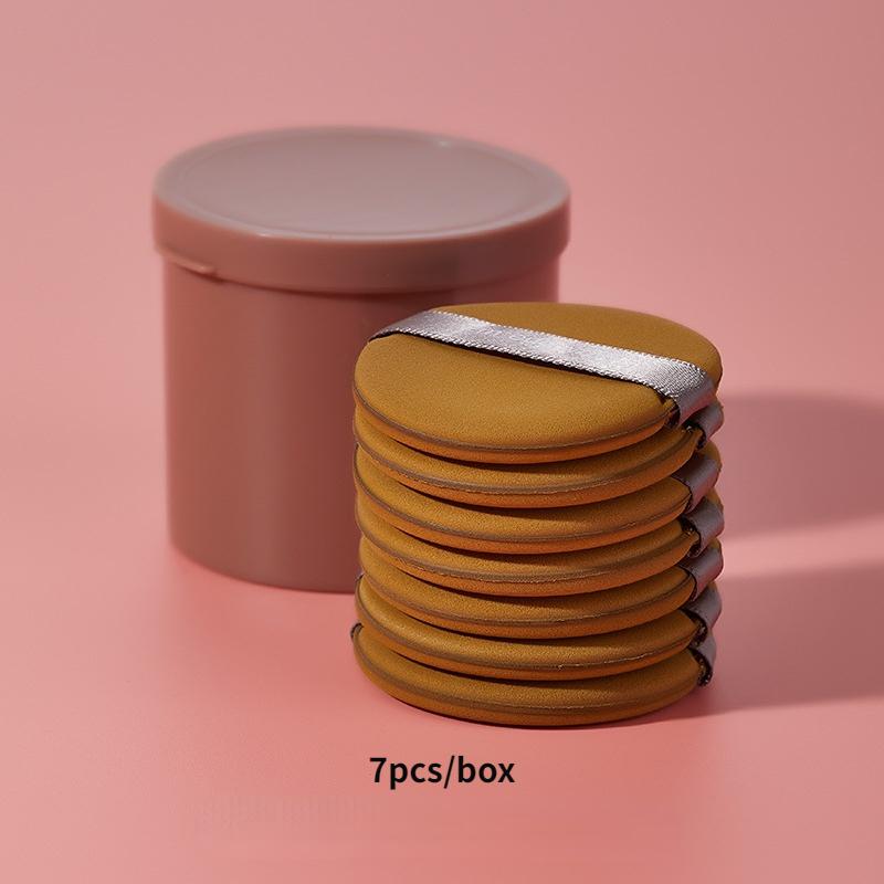 

7 шт./кор. Клубничный косметический набор спонжей для макияжа, двухсторонний женский мягкий спонж для макияжа, инструменты для пудры